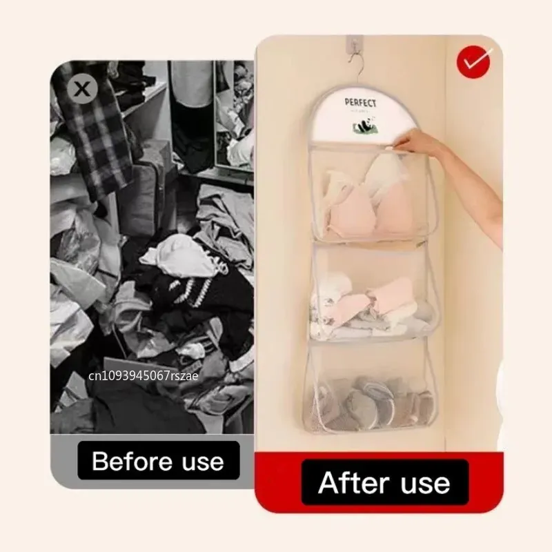 3-Tier Hanging Mesh Organizer 6