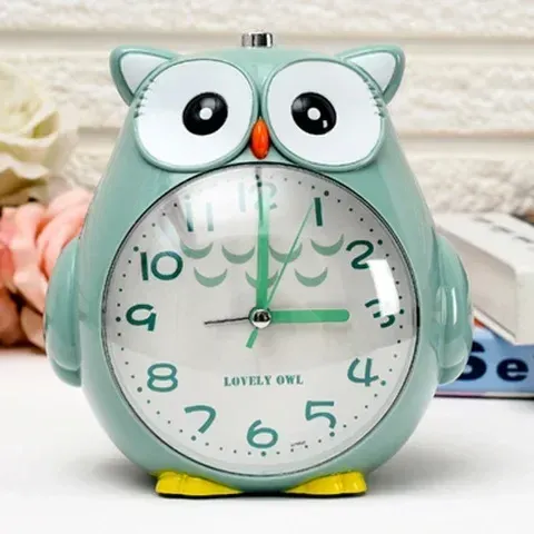 Cartoon Owl Alarm Clock with Night Light 4