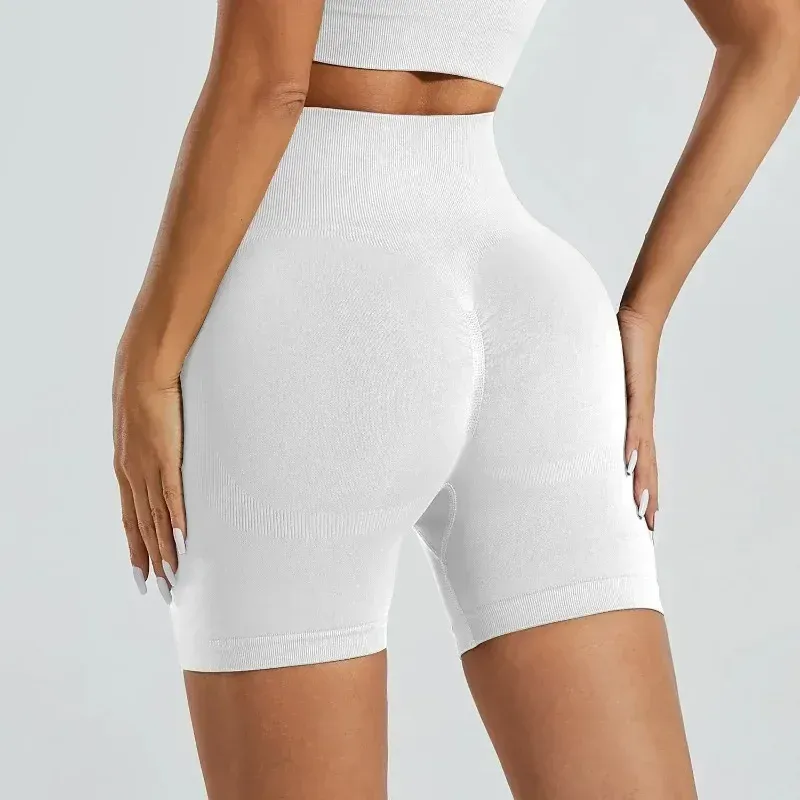 High Waisted Yoga Shorts 4