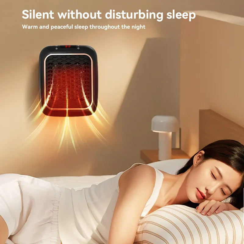 1200W Mini Wall Heater with Remote 4