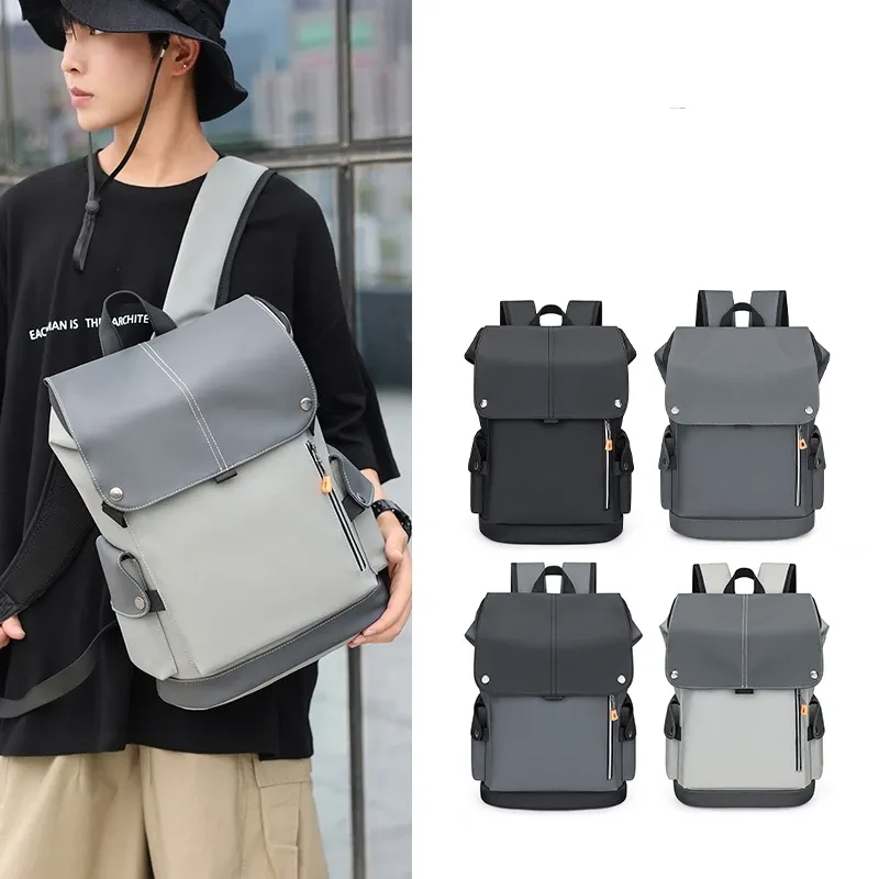 USB Charging Waterproof Laptop Backpack 2
