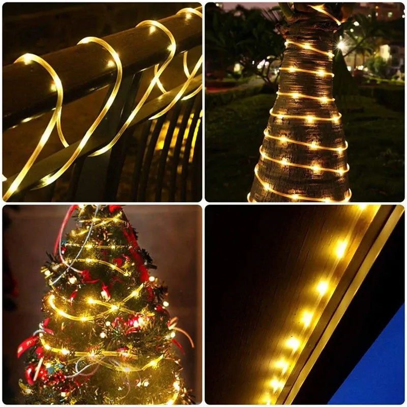 Solar Rope Lights - 8 Light Modes 3