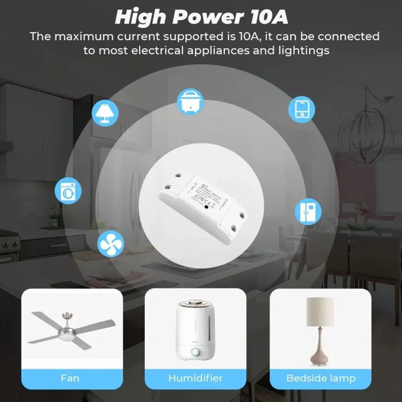 WiFi Smart Switch - Alexa & Google Compatible 5