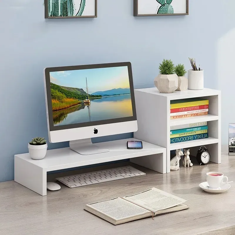 Monitor Stand Riser with Storage Shelf 1