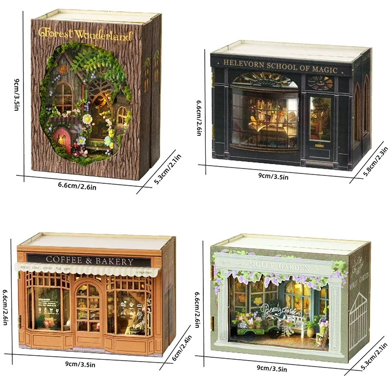 DIY Miniature Dollhouse 3D Puzzle Kit 6