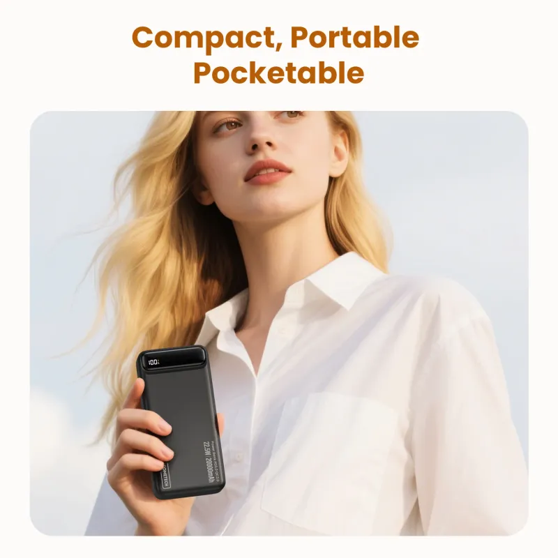 20000mAh 22.5W PD Fast Charge Power Bank 3