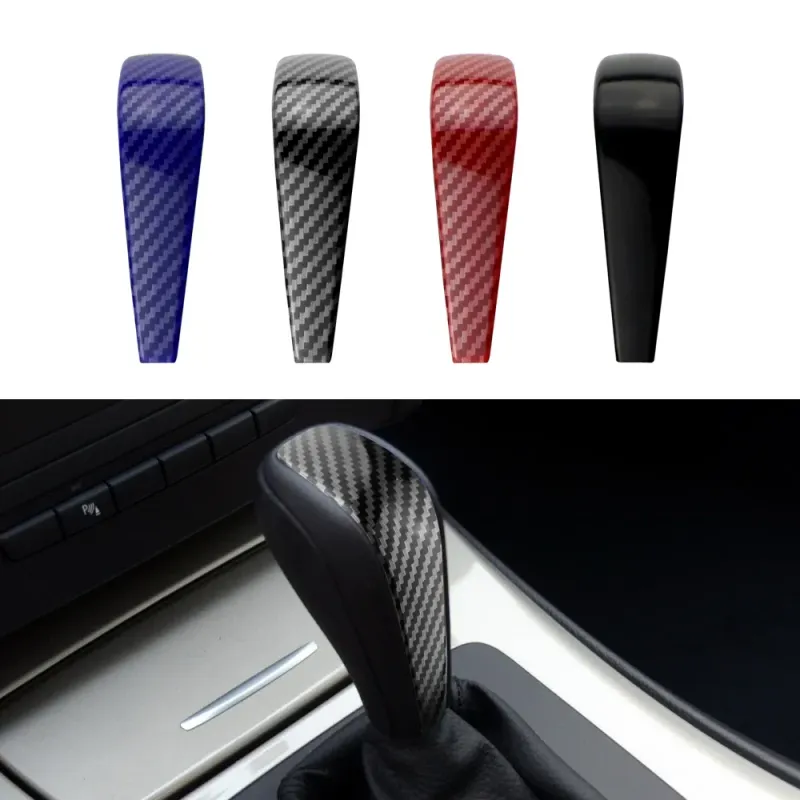 BMW 3 Series Carbon Fiber Shift Knob Cover 1