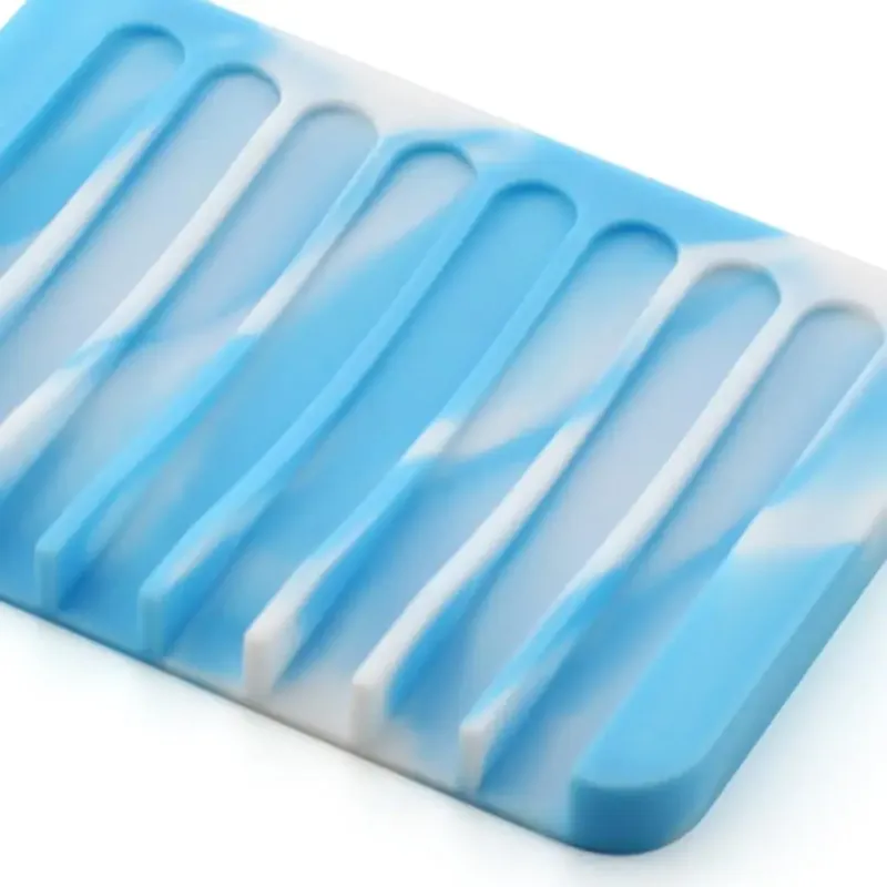 Silicone Soap Dish Draining Tray 2