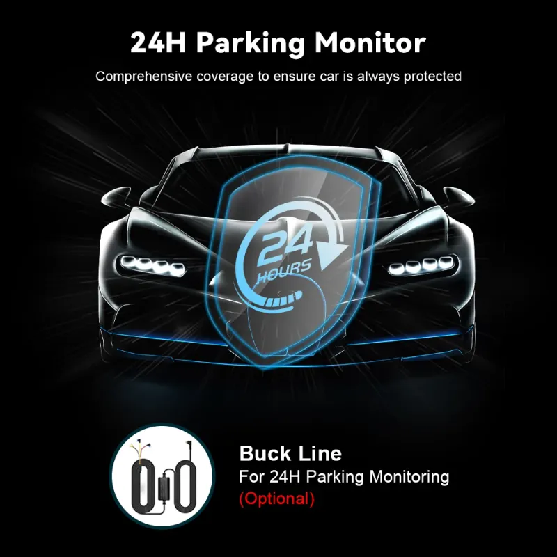 2.5K WiFi Dash Cam with APP & GPS 6