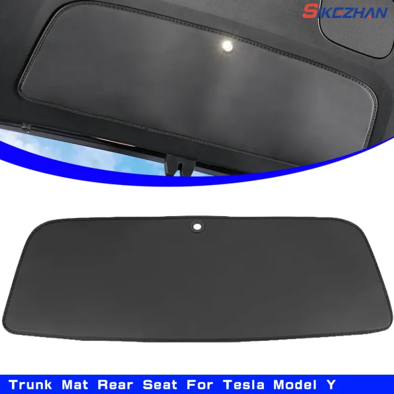 Tesla Model Y/3 Trunk Mat & Seat Protector 1