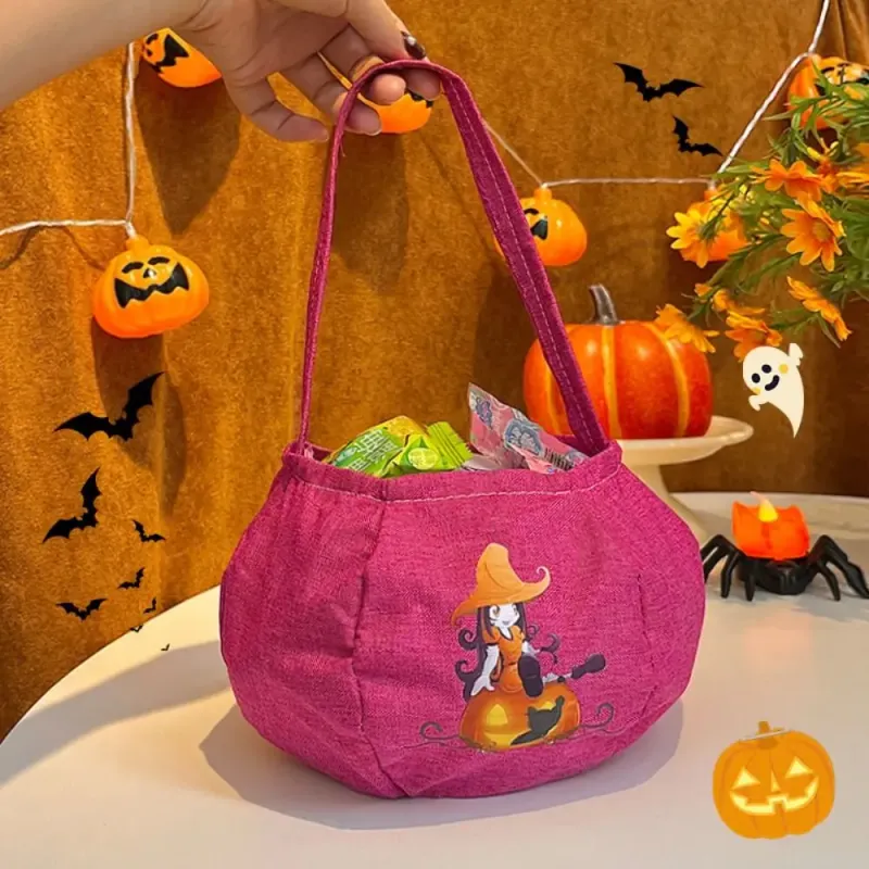 Halloween Pumpkin Candy Tote Bag 2