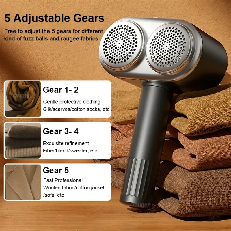 USB Rechargeable Lint Remover 4