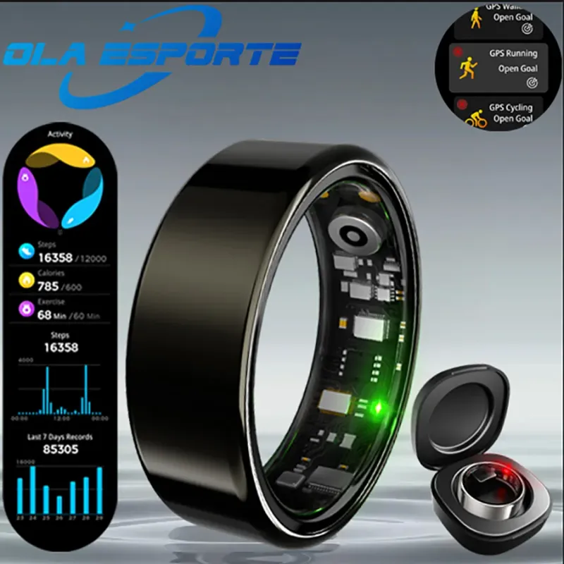 Smart Ring Heart Rate & Blood Oxygen Monitor 1