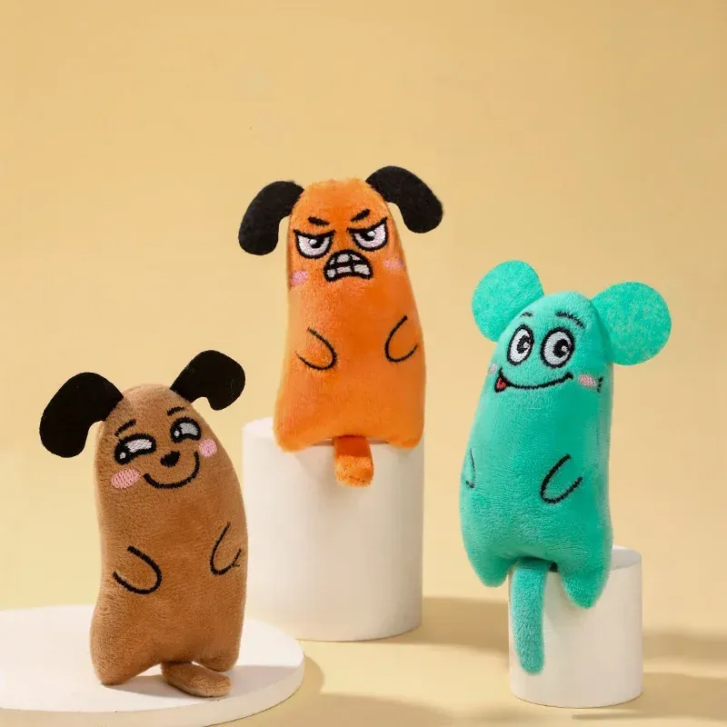 Catnip Mouse Plush Chew Toy 5