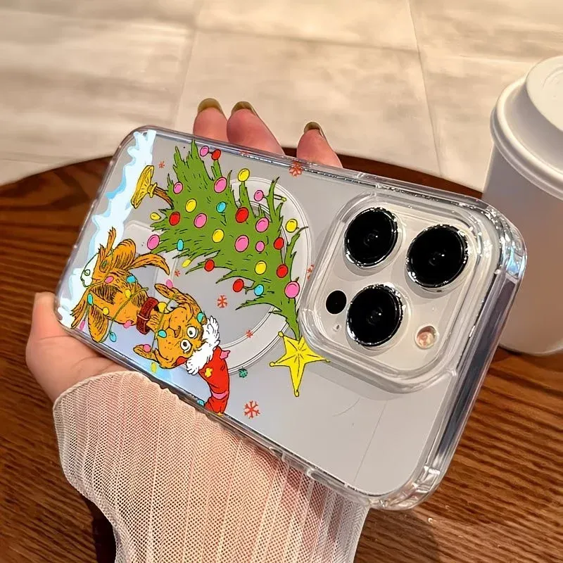 Puppy Christmas iPhone MagSafe Case 2