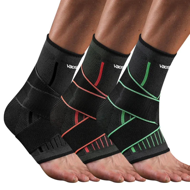 Adjustable Ankle Compression Brace Sleeve 2