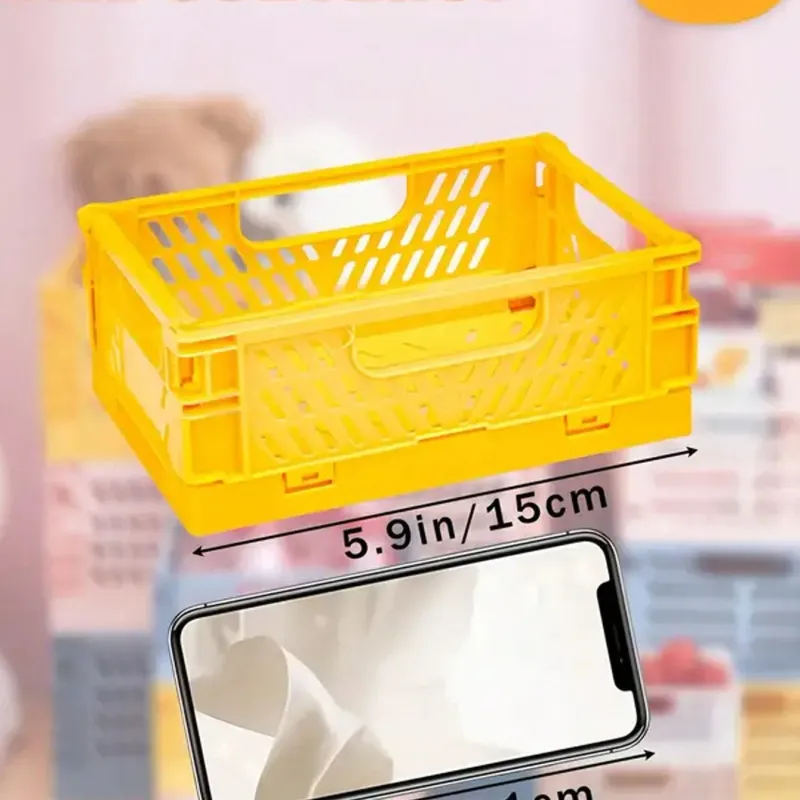 Foldable Plastic Desk Organizer 2