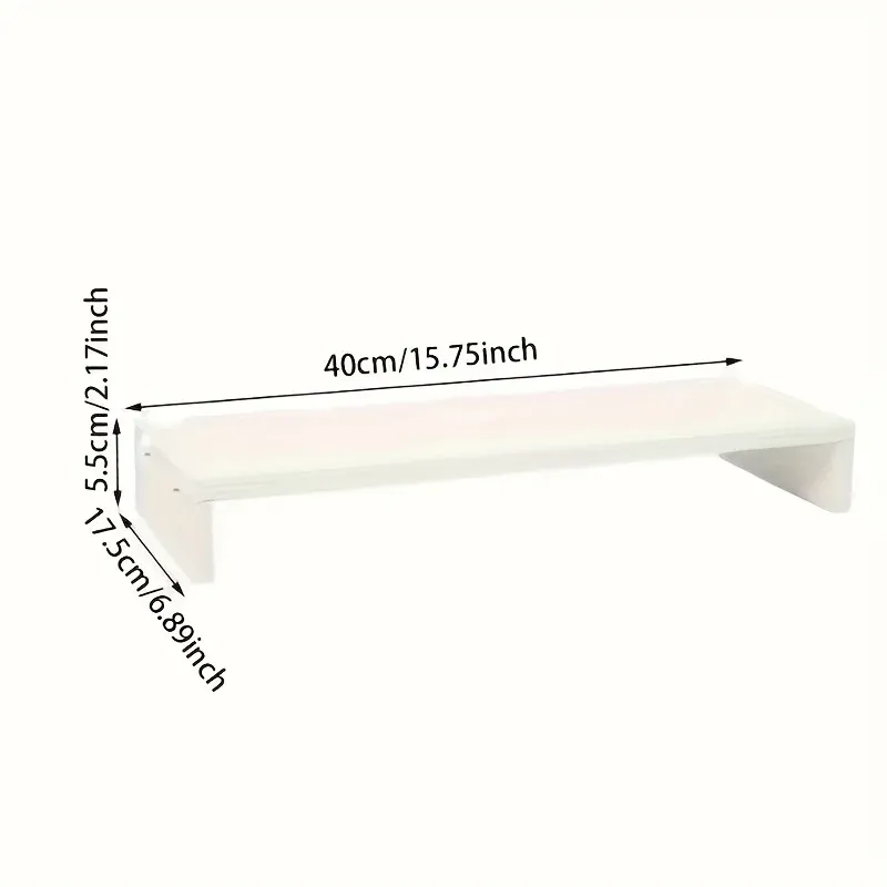 Elevated Laptop Shelf Desk Rack 3