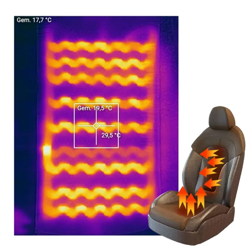 12V Car Seat Heater Kit 6