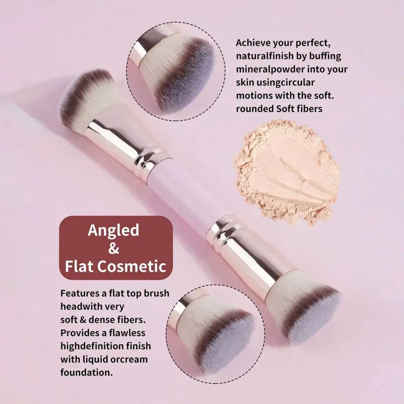 Dual-Ended Makeup Brushes Set (4pcs) 4
