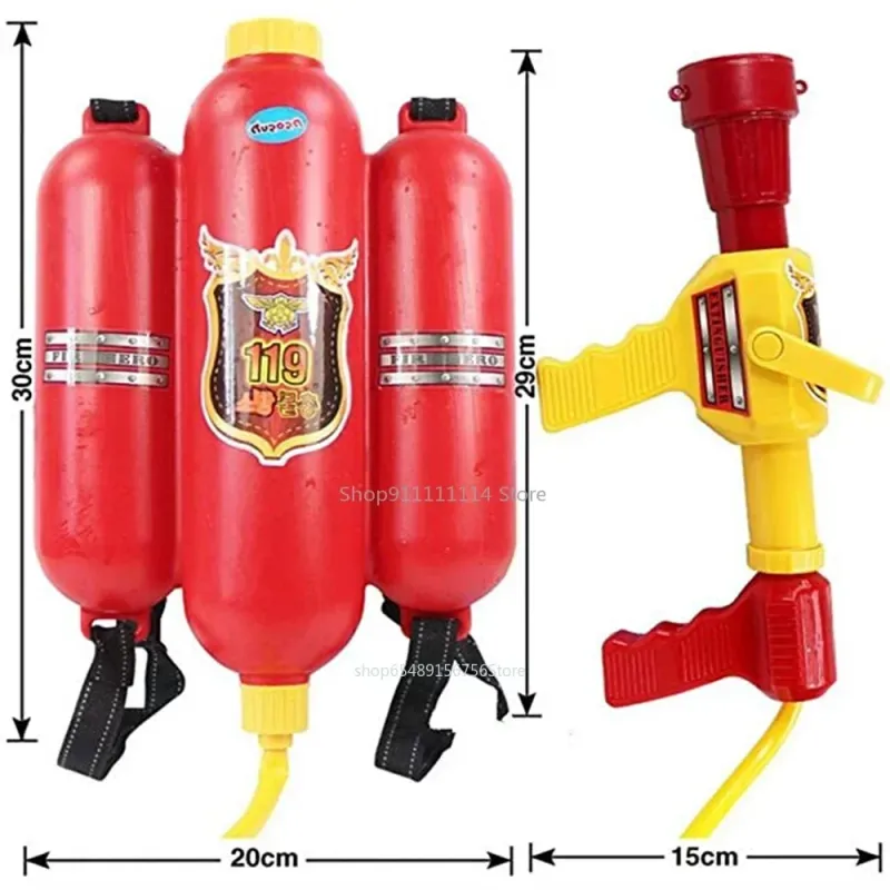 Kids Fireman Cosplay Costume Set 6