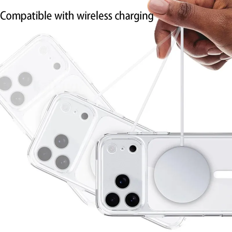 Magnetic Clear iPhone Case with Magsafe 5