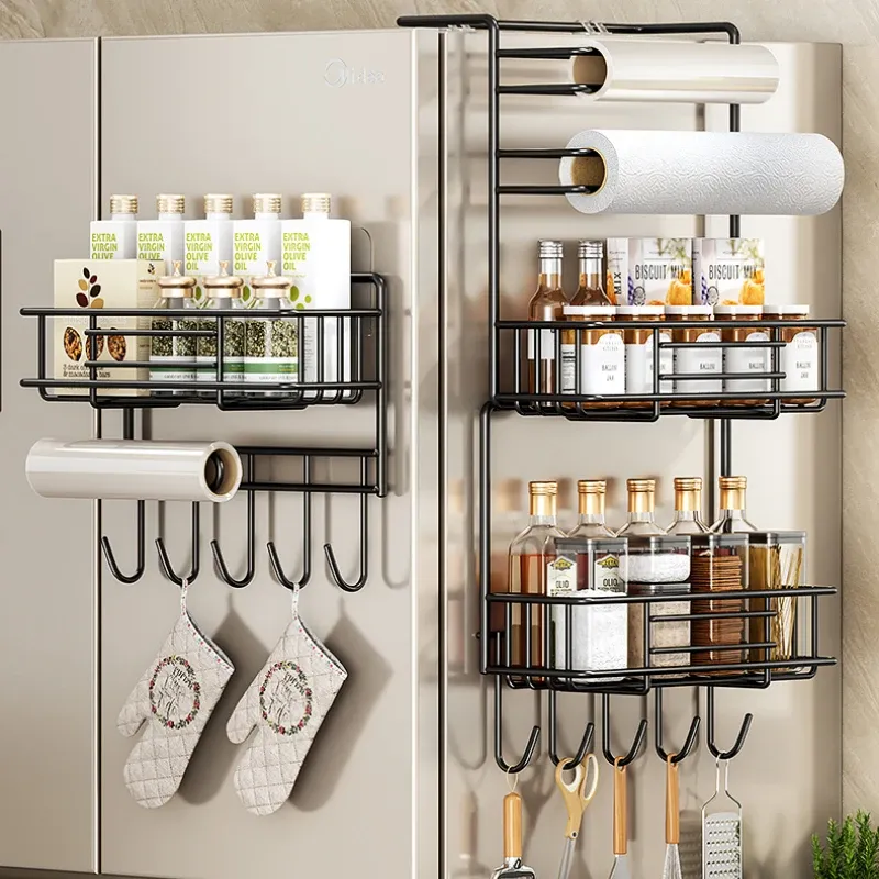 Magnetic Fridge Spice Rack Organizer 1