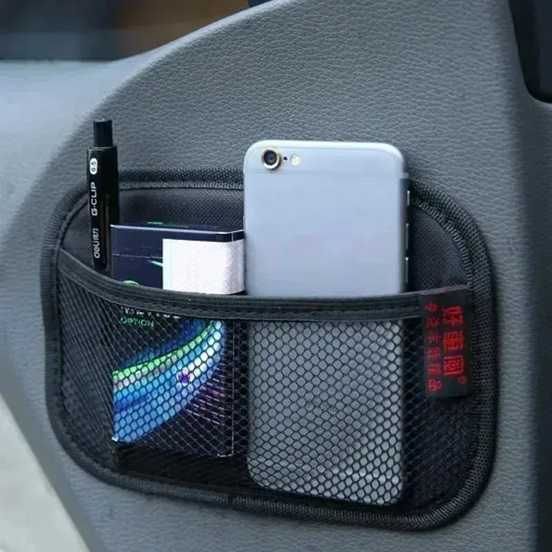 Car Seat Back Organizer Mesh Pocket 4