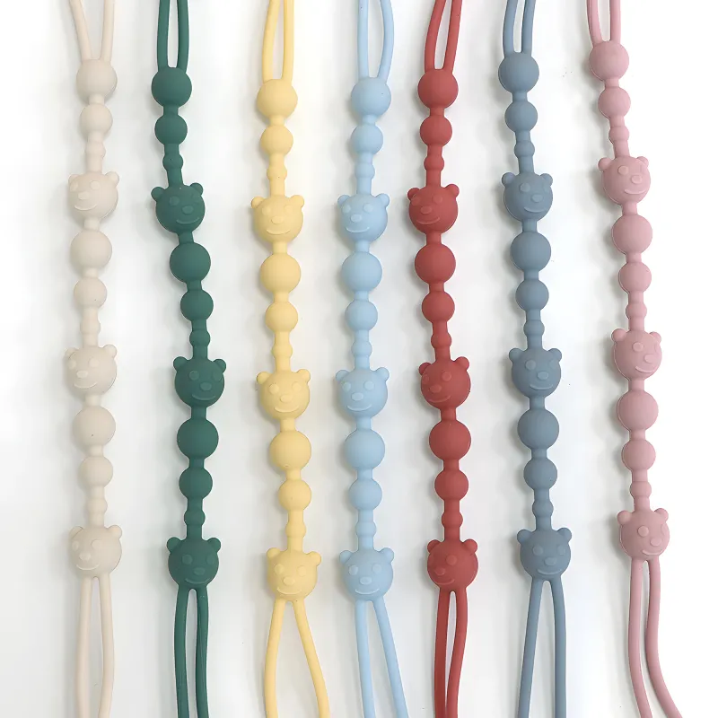 Silicone Pacifier Clip Teether Lanyard 3