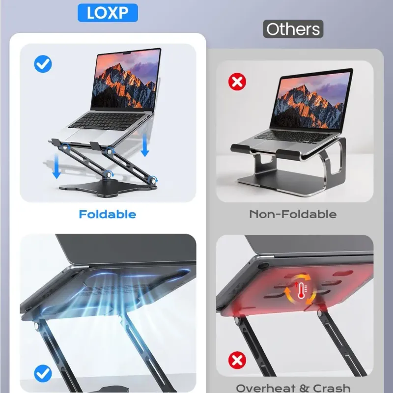Adjustable Metal Laptop Stand 2