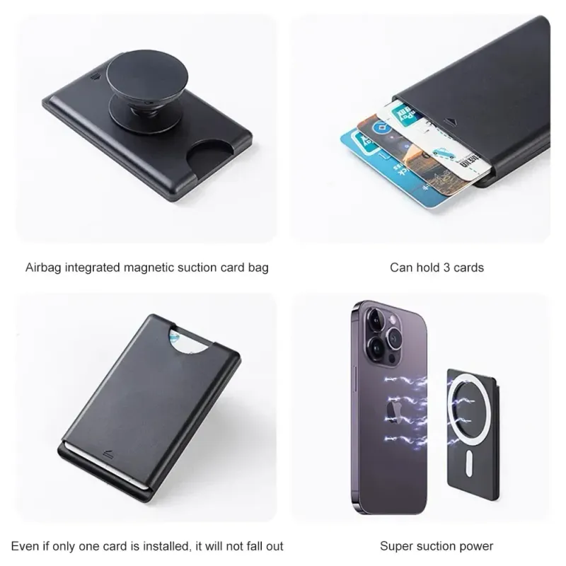 Magsafe Card Holder with Expanding Grip 4