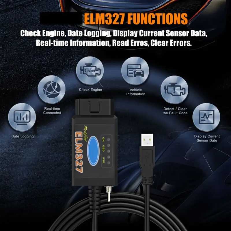 ELM327 V1.5 FORScan OBD2 Scanner 2