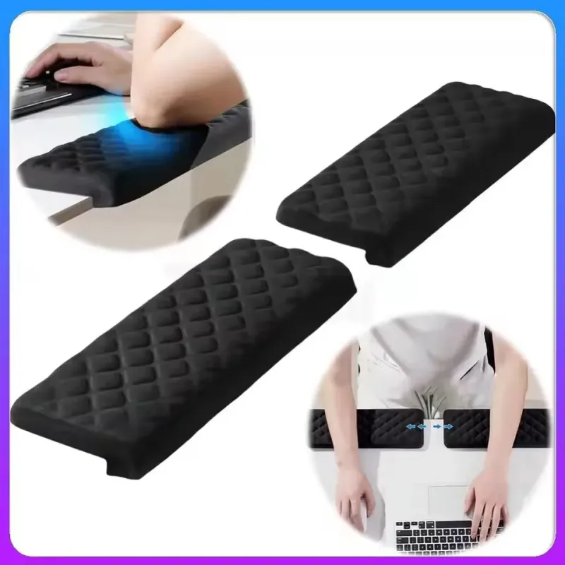 L-Shaped Keyboard Mouse Pad with Elbow Pillow 1