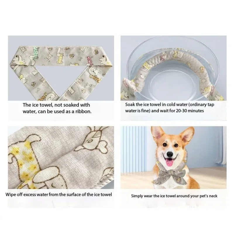 Pet Cooling Scarf Ice Collar 6