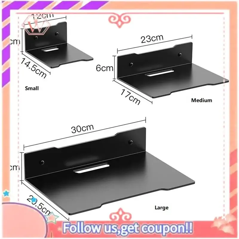 Medium Floating Wall Shelf Stand 5