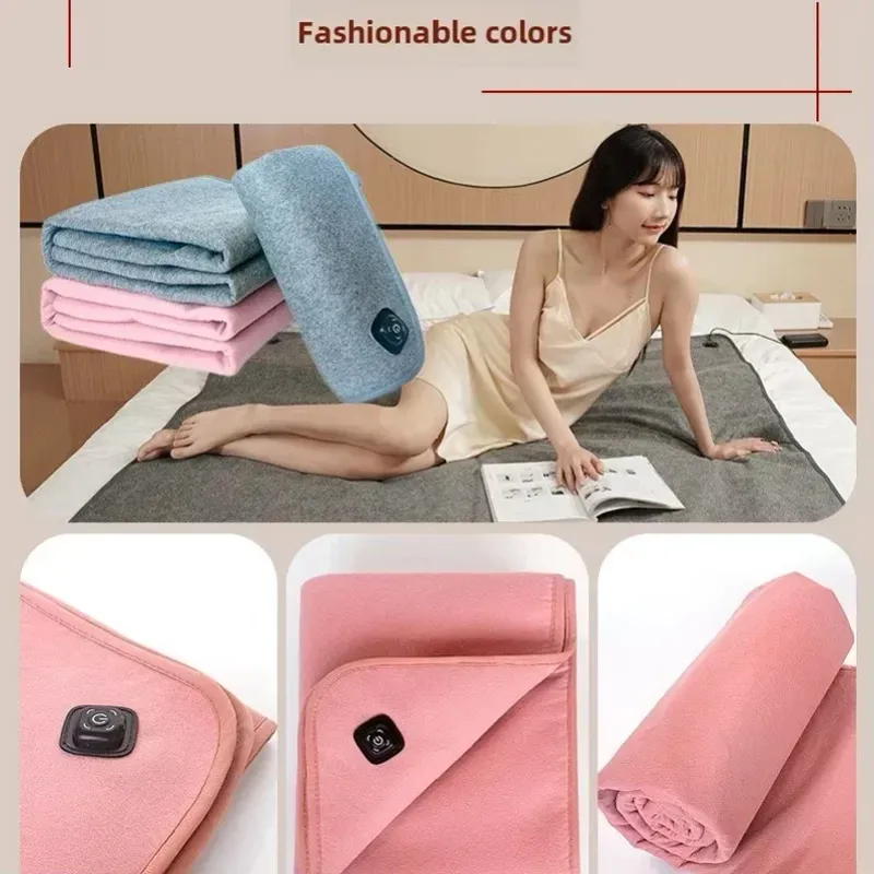 USB Heated Plush Electric Blanket Mat 4