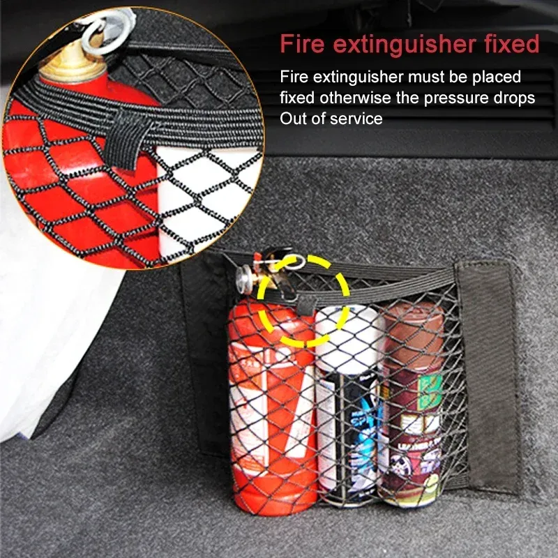 Car Seat Back Mesh Storage Organizer 3