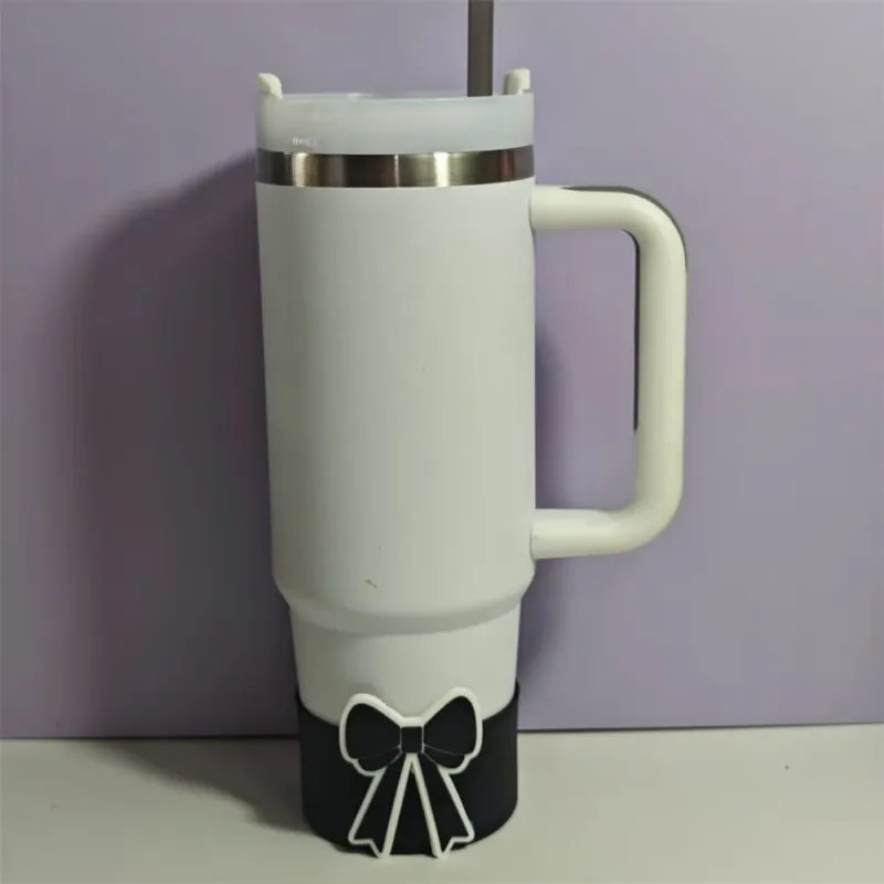 Bow Silicone Stanley Cup Boot Cover 2