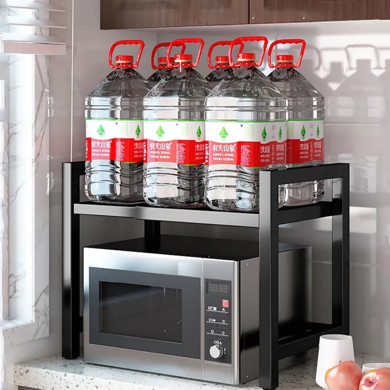 2-Tier Microwave & Oven Rack Organizer 2