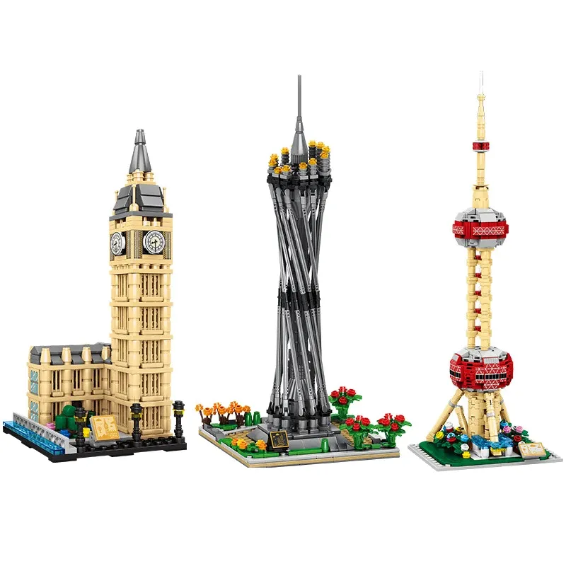 Architecture Landmark Building Blocks Set 2