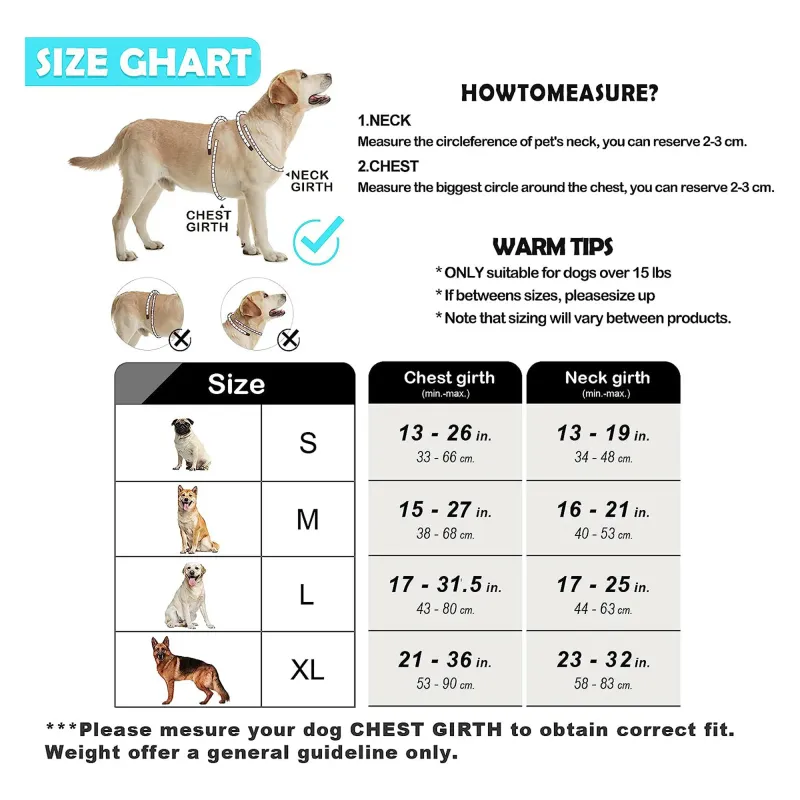 No Pull Padded Dog Harness with Control Handle 2
