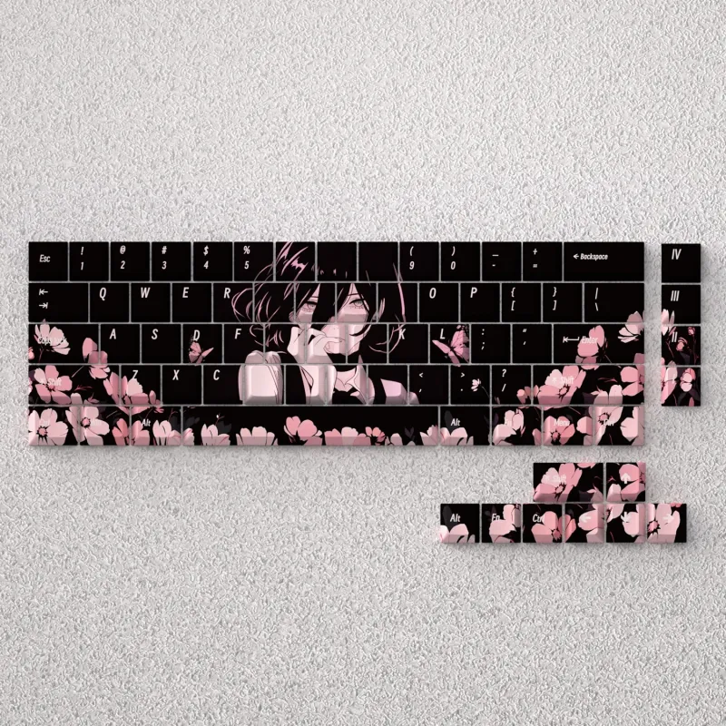 Chainsaw Man Reze PBT Keycaps (73 Keys) 1