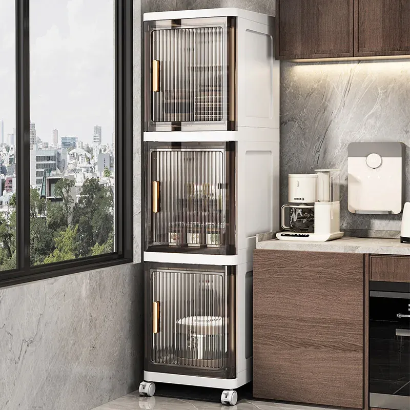 Slim Gap Storage Rack with Wheels 4