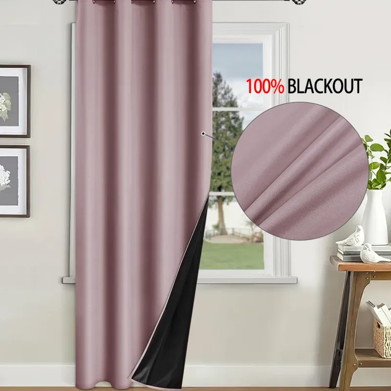 Blackout Thermal Insulated Curtains (2-Pack) 3