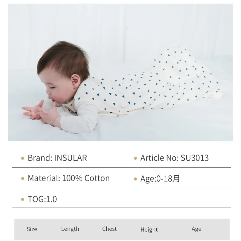 Insular Cotton Sleeveless Baby Sleep Sack 6