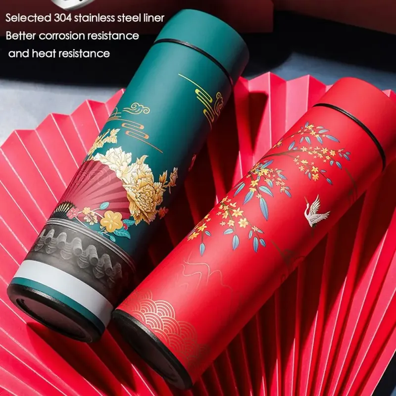 LED Display Thermos Travel Mug 4