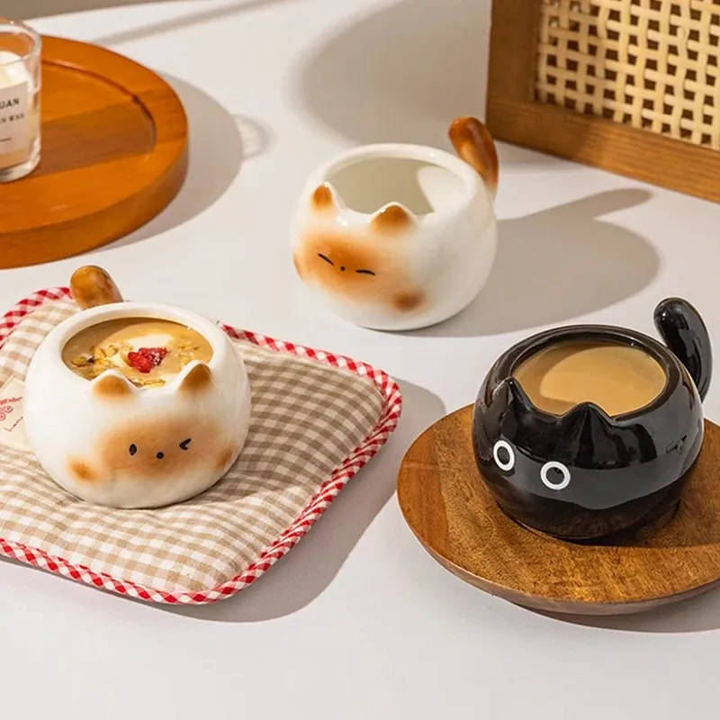 Siamese Cat Coffee Cup – Cute Kitten Mug 6