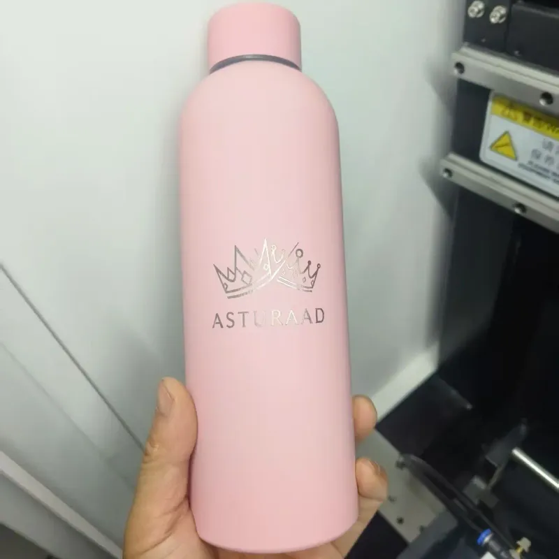 Custom Text Logo Water Bottle 500ml 2