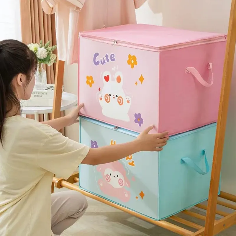 Kids Felt Toy Storage Basket 4