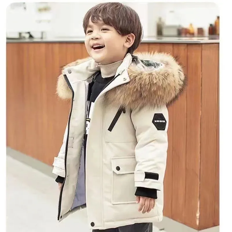 Kids Winter Padded Parka Jacket 1